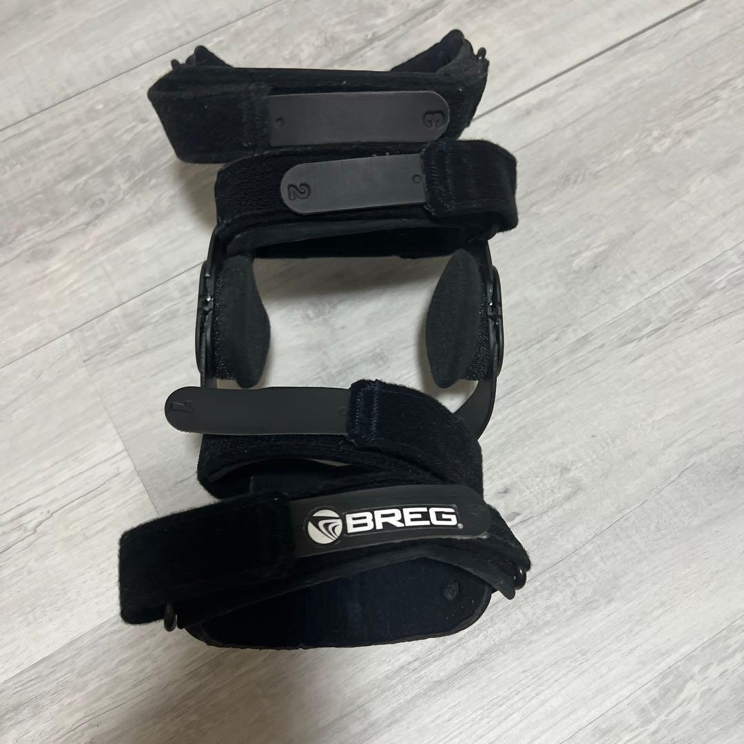 左足　ニーブレース　膝　前十字靭帯　x2k compacr breg 　補装具