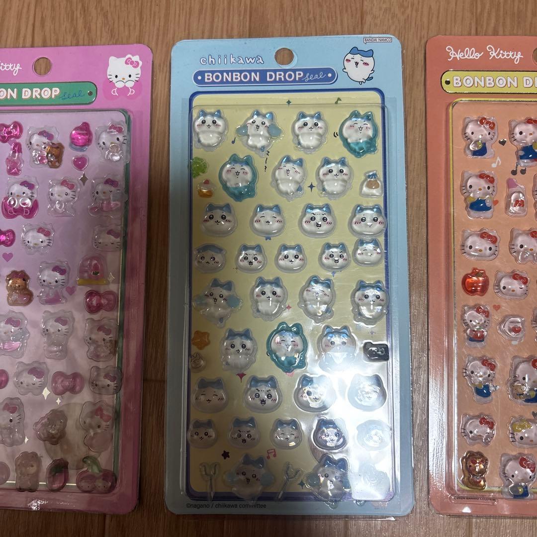 ボンボンドロップシール3点セット