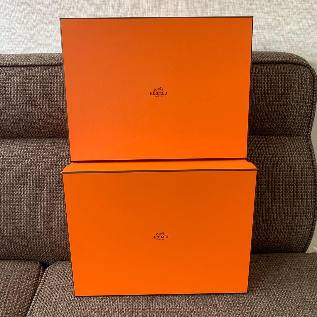 正規品美品HERMESエルメス 空箱 番号（541）（33x24.5）2個セット