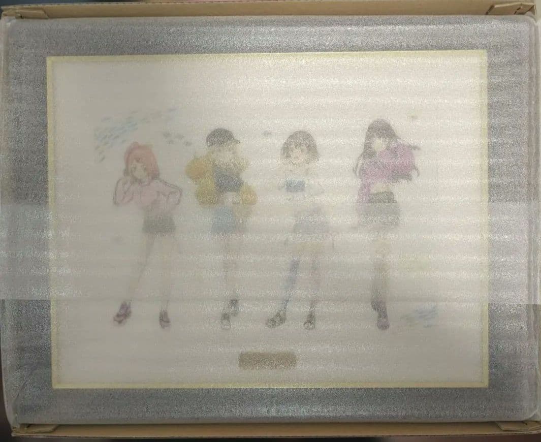 夜のクラゲは泳げない　メモリアルアート　まひる 花音 キウイ めい 複製原画