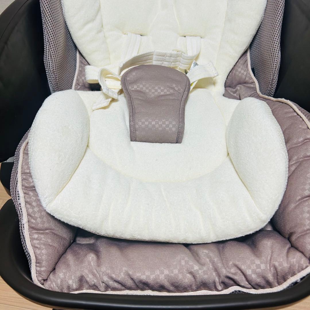 【洗濯済】aprica アップリカユラリズムオートネオカンタービレハイローチェア