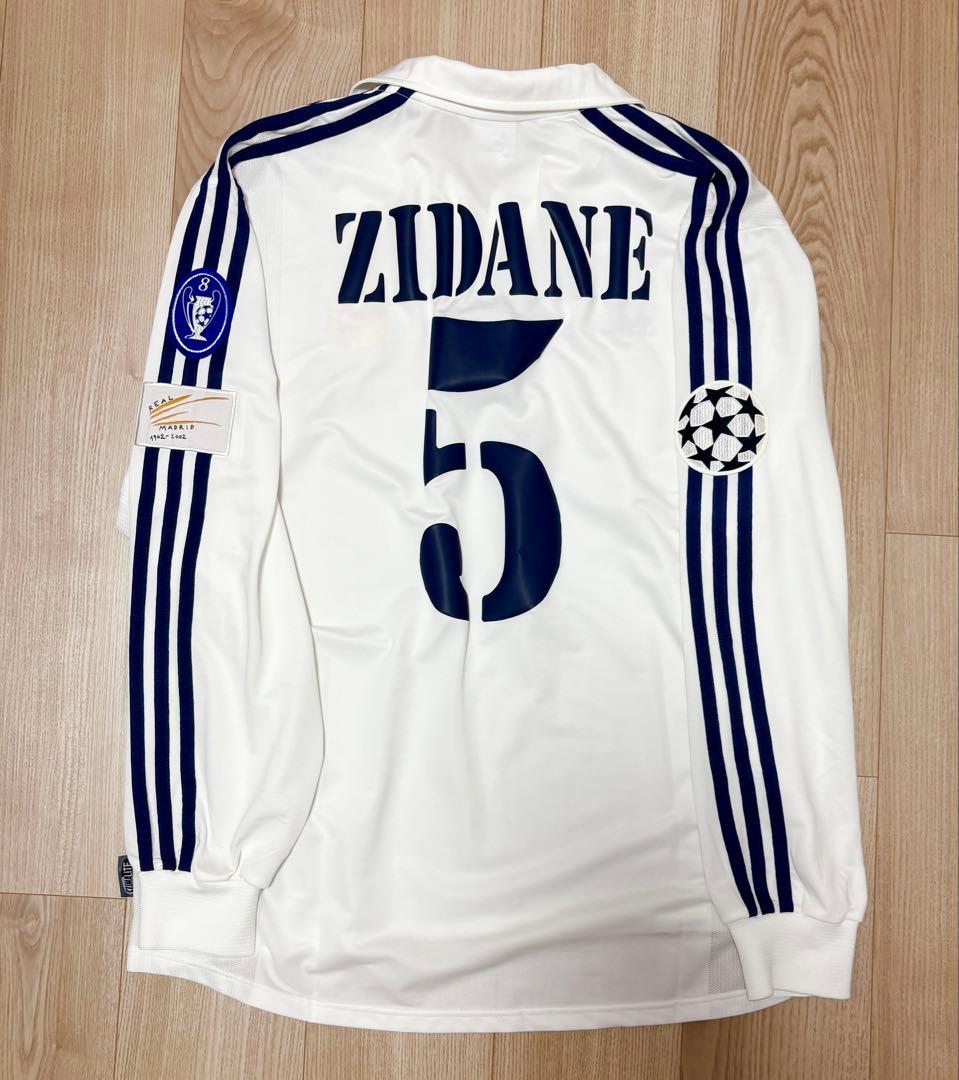 【正規品】レアルマドリード2001/02ジダン ホーム ユニフォーム