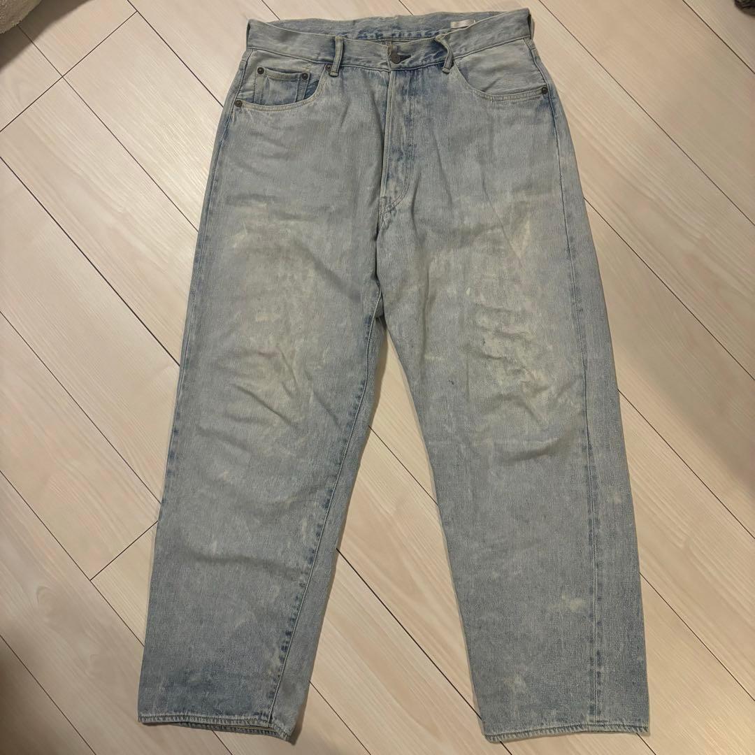 comoli 5p パンツ　ブリーチ　2