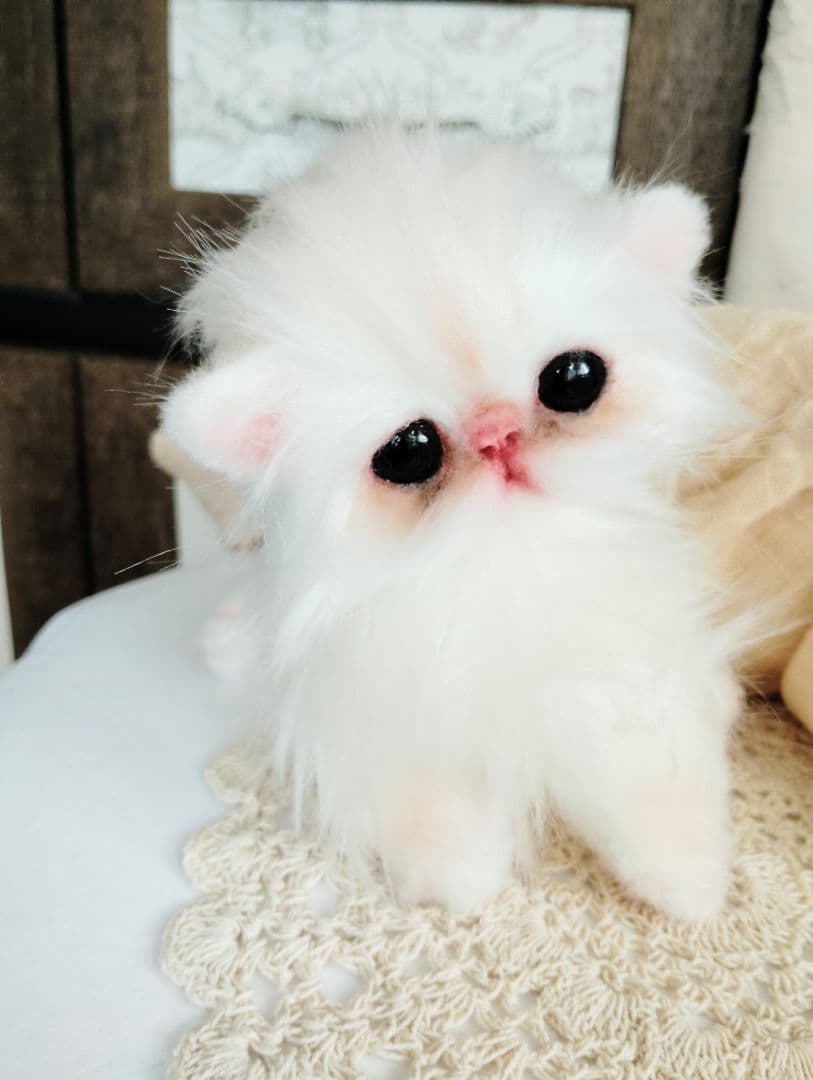 エキゾチック♡子猫のぷんちゃん♡アートドール♡ぬいぐるみ♡