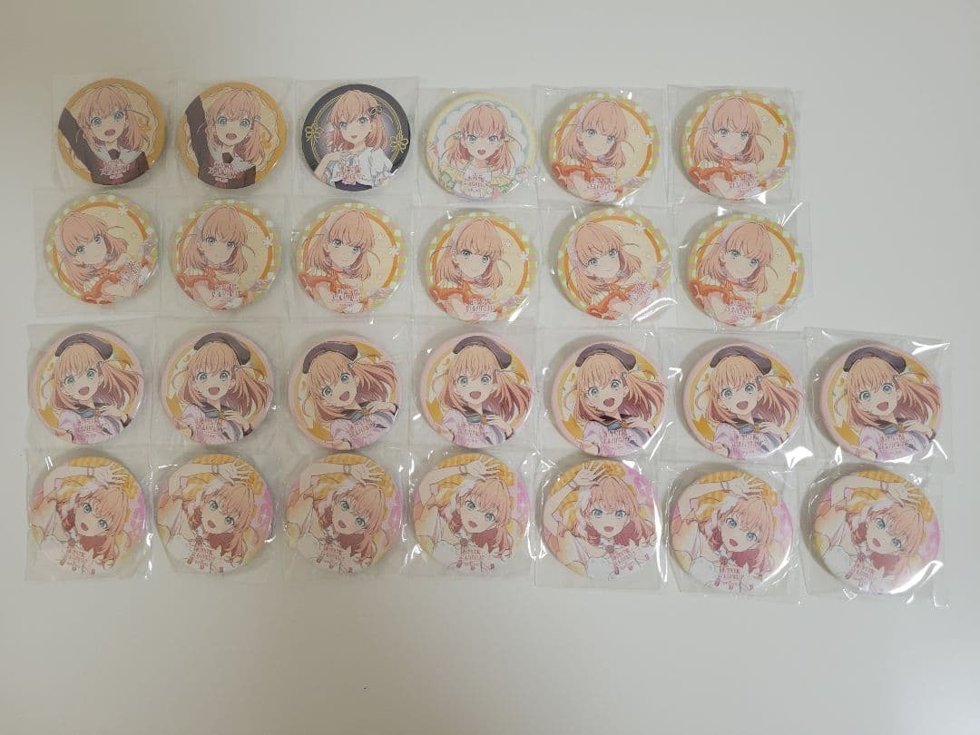 ラブライブ 蓮ノ空 缶バッジ 日野下花帆 26個セット