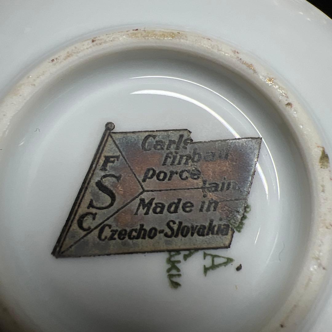 専用アンティーク　オーストリア　カップ&ソーサーセット　東Y7-1126①