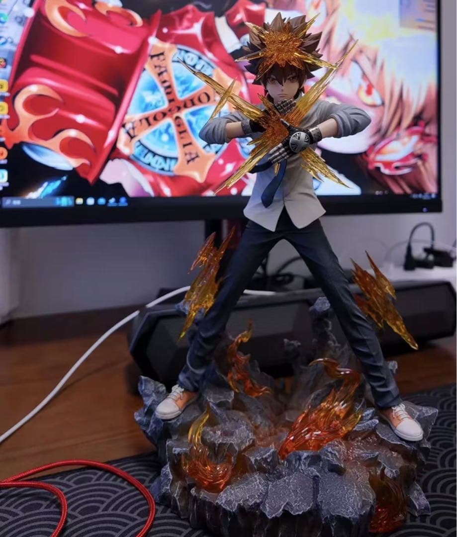 家庭教師ヒットマンREBORN! 沢田綱吉 ガレージキット ガレキ スタチュー⑤