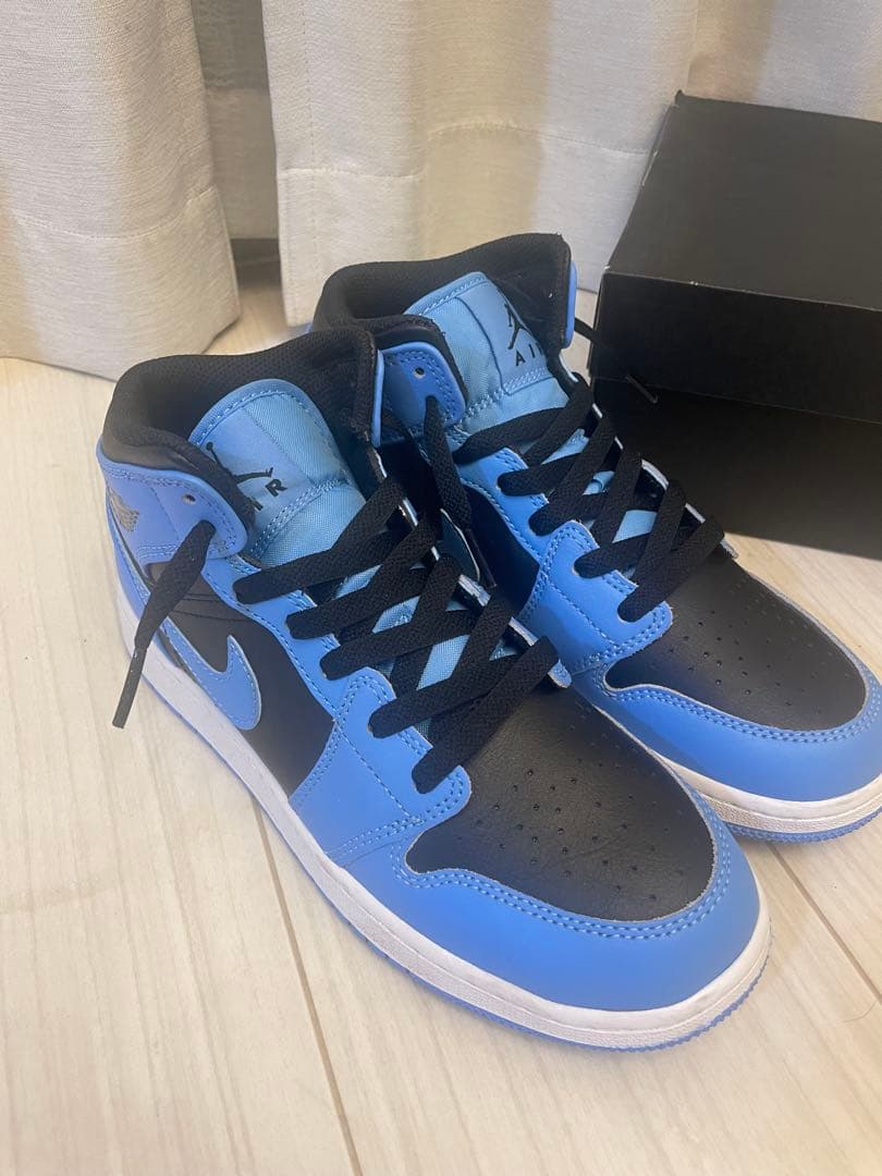 青/黒 ハイカット エアージョーダン　24cm