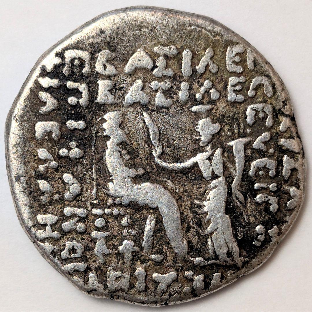 TKC137 フラアテス4世（パルティア王）テトラドラクマ銀貨