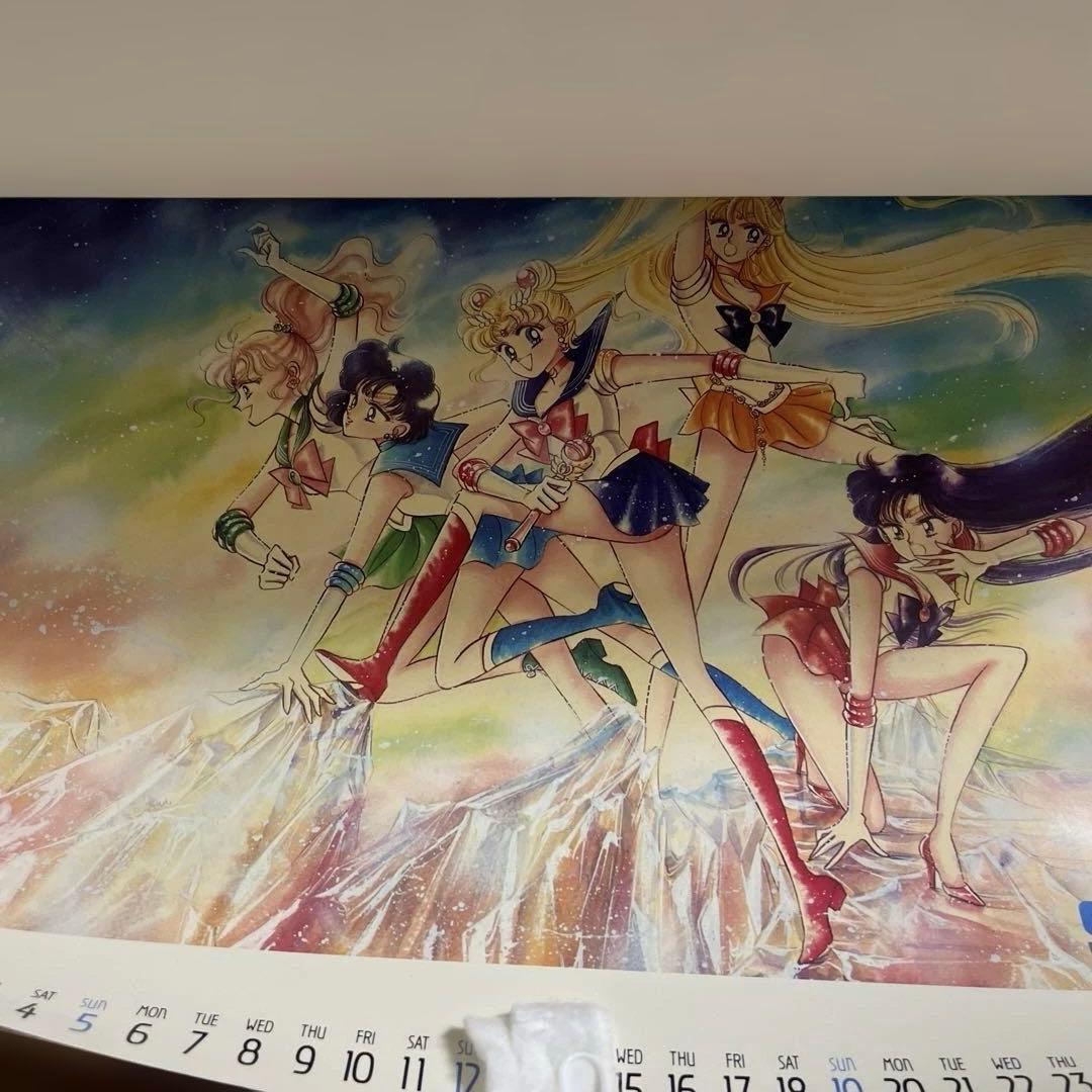 【希少】当時物 1994年　美少女戦士セーラームーン カレンダー　武内直子　原作