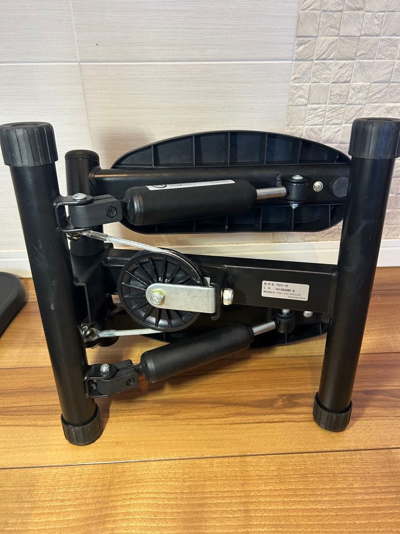 ナイスデイ NICEDAY ステッパー 専用ハンドル台付き 健康ステッパー　黒