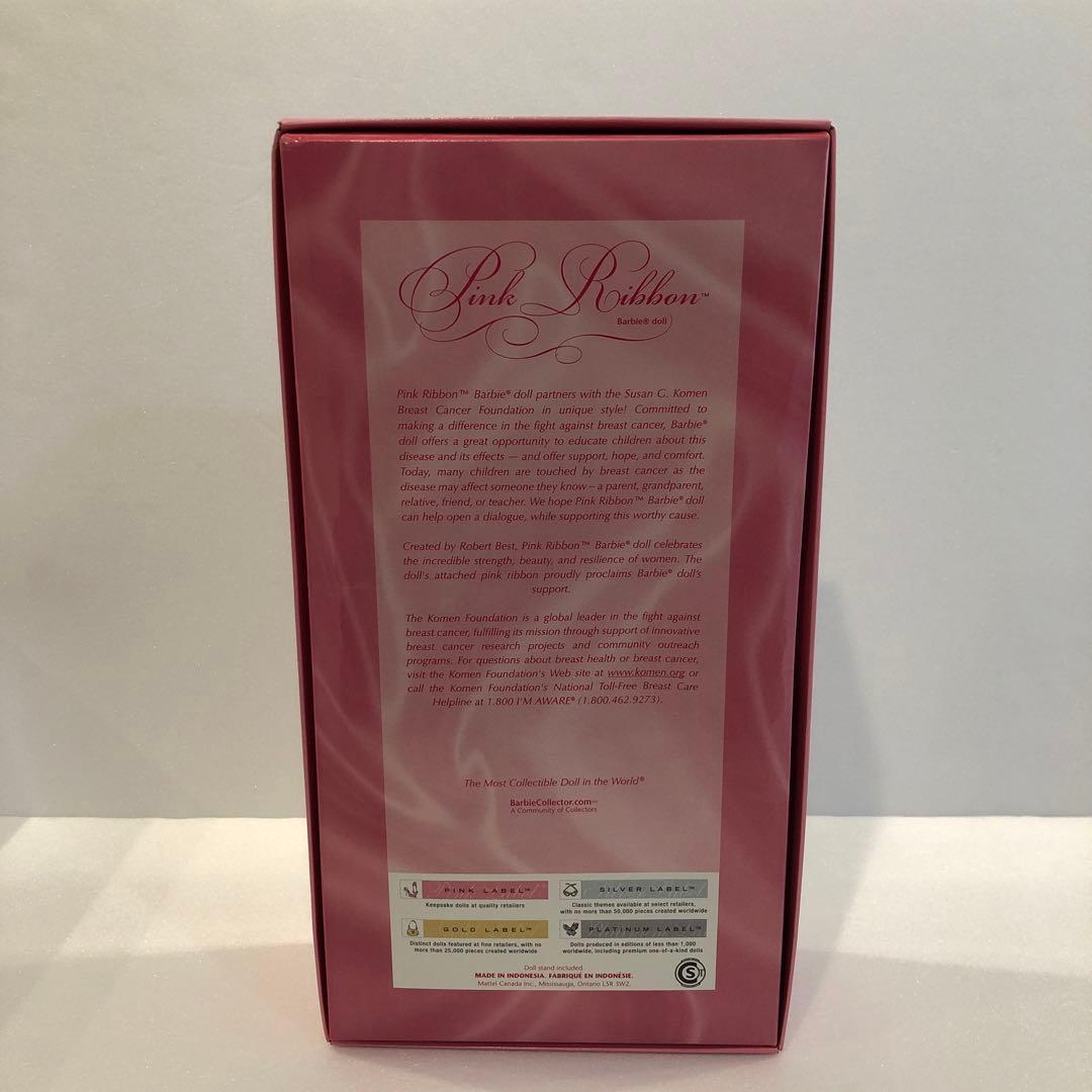 【美品】Barbie バービー PinkRibbon ピンクリボン ピンクラベル