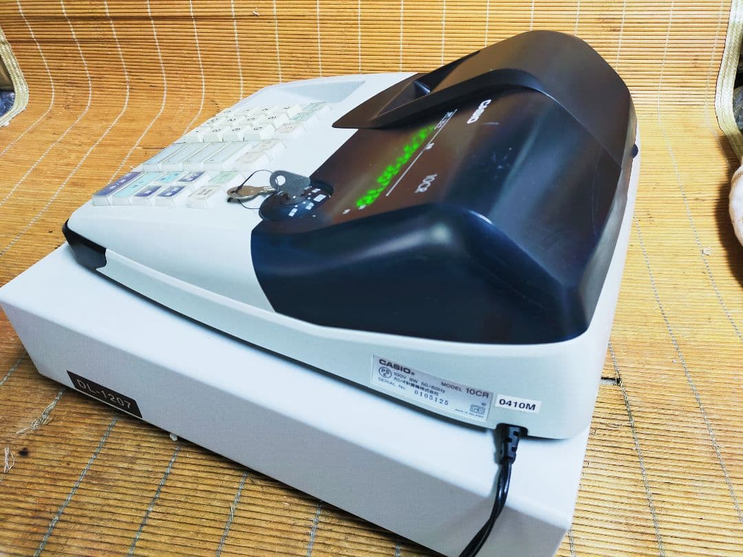 カシオレジスター　10CR　簡単便利特殊　送料込　344044