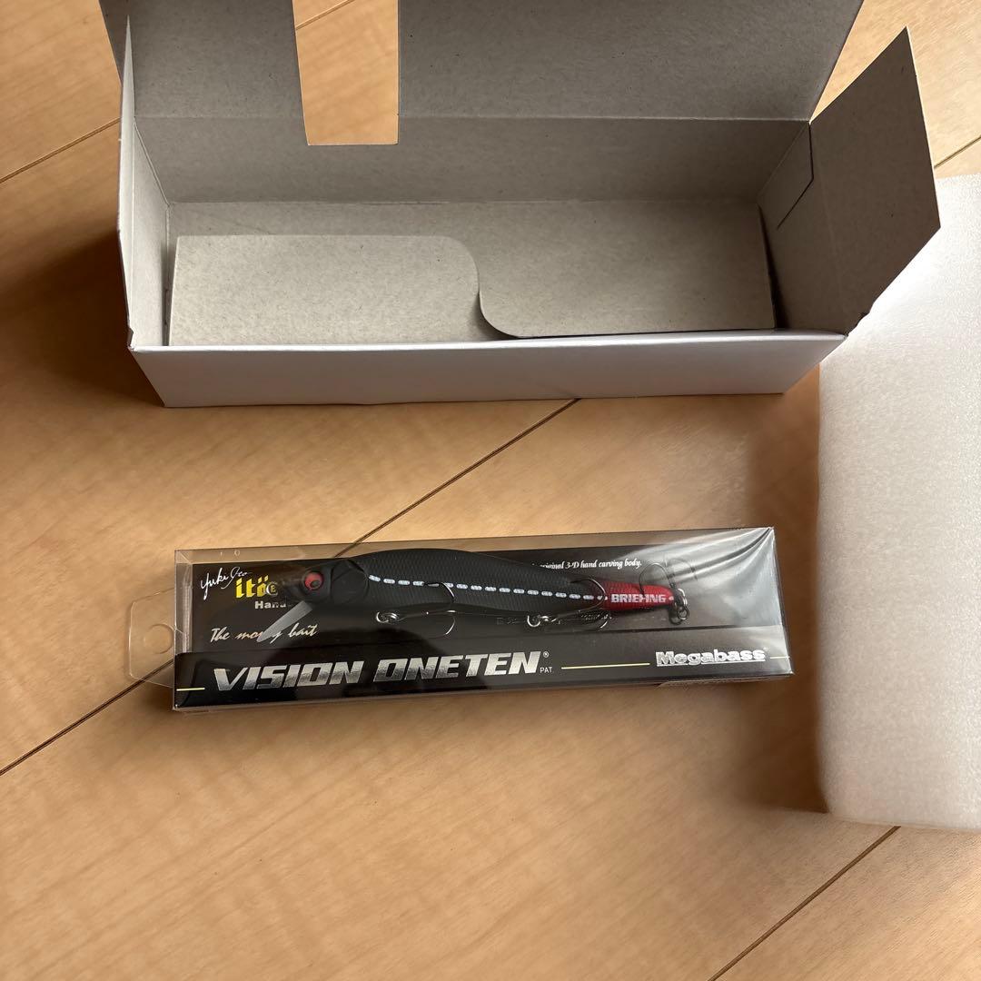 ルアー・フライ Megabass VISION ONETEN RTWL JET BLACK 3