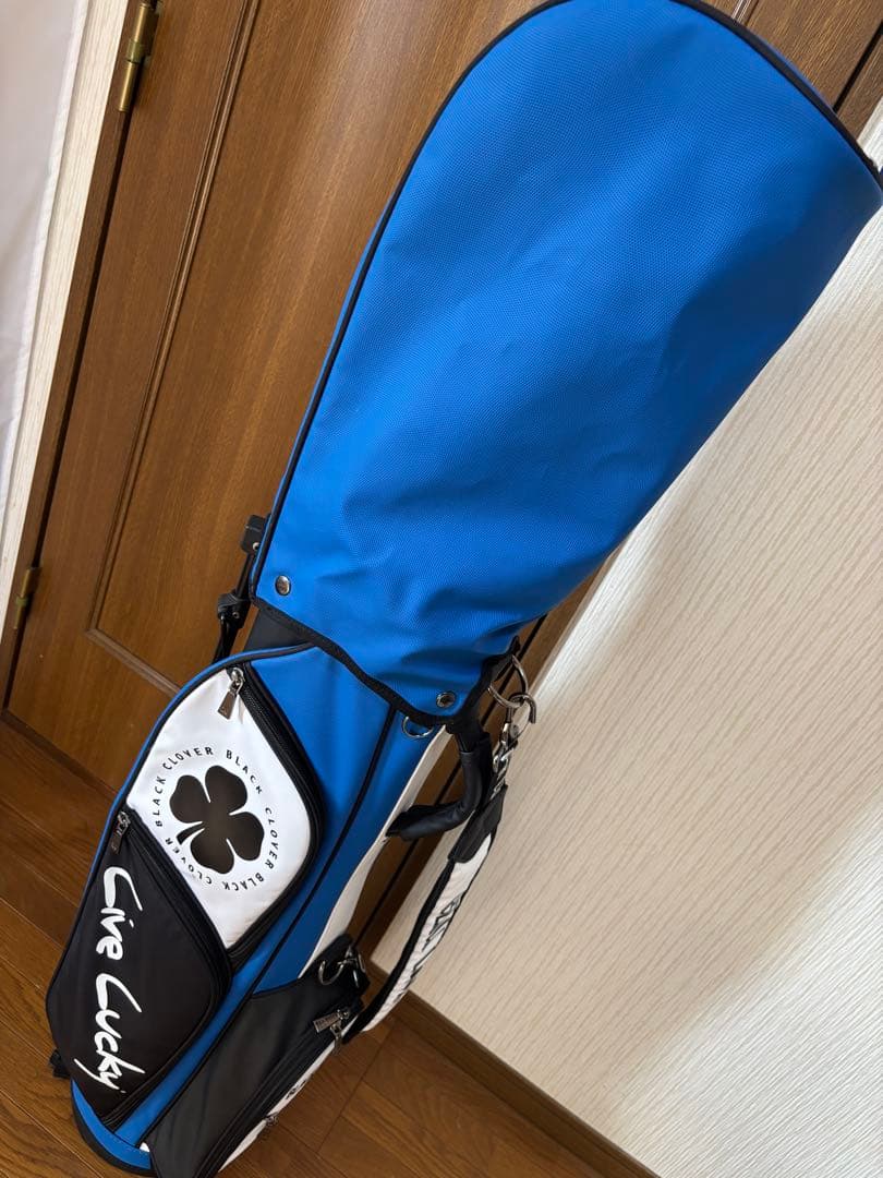 訳あり美品‼️BLACK CLOVER キャディバッグ
