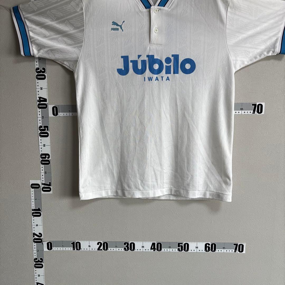 90s JUBILO ジュビロ磐田 プーマ ユニフォーム ゲームシャツ 白 L