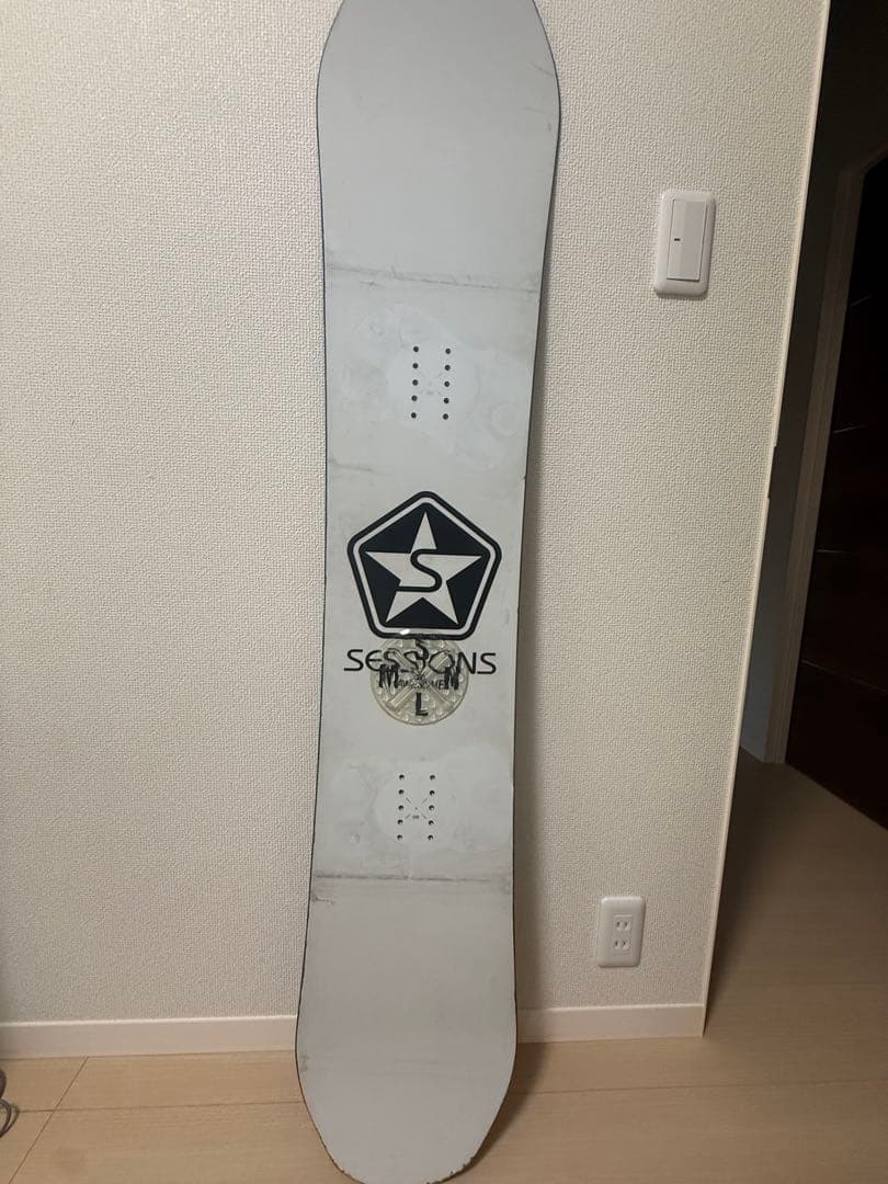 SESSIONS スノーボード ホワイト