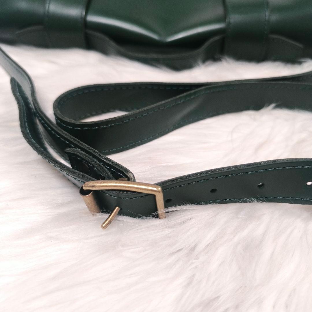 【虚々様】ドクターマーチン　サッチェルバッグ　15インチ　グリーン