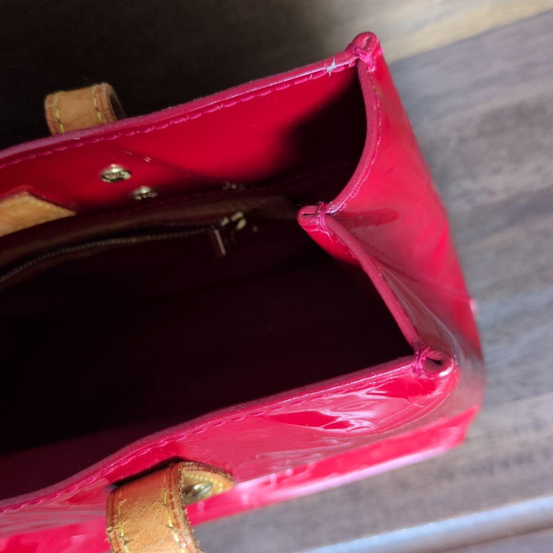 ルイヴィトン　ヴェルニ　リードPM ミニトート　　赤