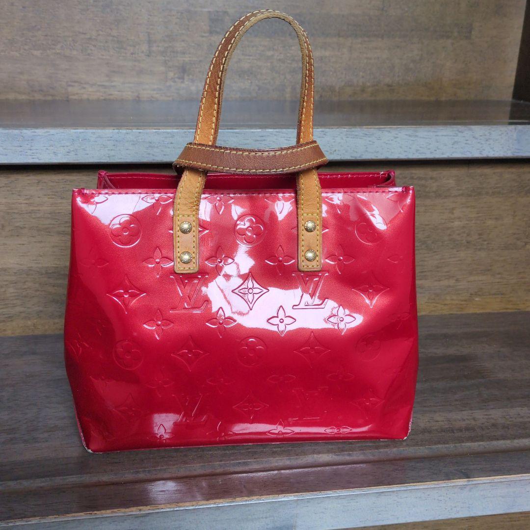 ルイヴィトン　ヴェルニ　リードPM ミニトート　　赤