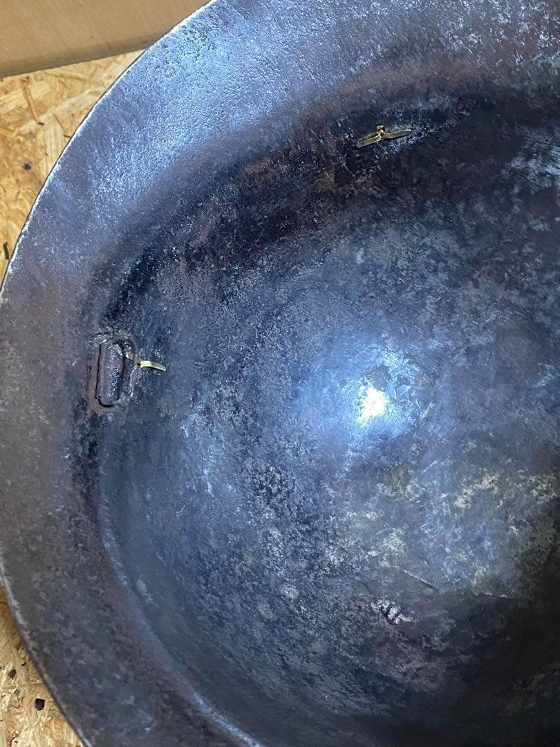 ヴィンテージ ヘルメット 日本軍 戦前 鉄兜 鉄帽 実物 軍隊 陸軍 海軍