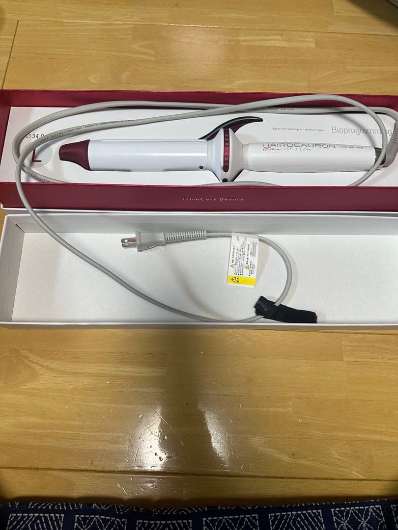 ヘアアイロン HAIRBEAURON 2D Plus CURL 34mm