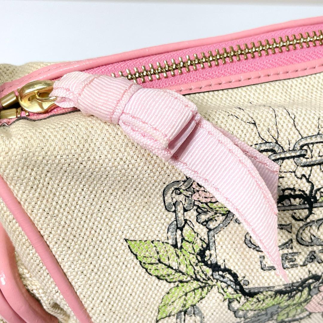 一目惚れ必至❤️COACH　Y2Kムード漂う「隠れた名作」 タトゥーポーチ　ラメ