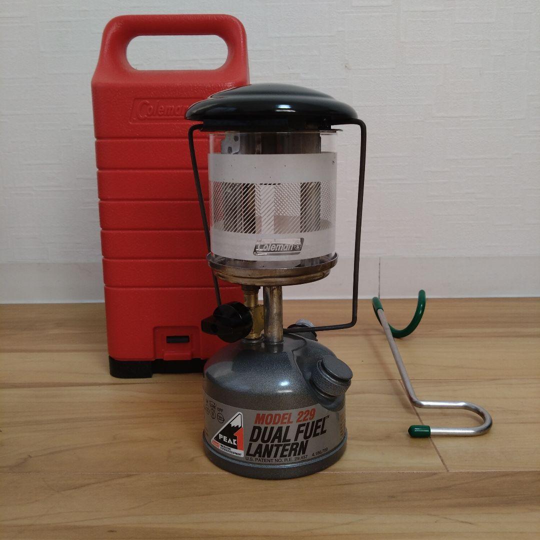コールマン　PEAK1 MODEL 229 デュアル燃料ランタン