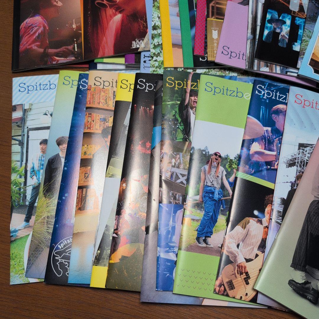 スピッツ会報誌「Spitzbergen」 27冊セット＋専用バインダー1冊