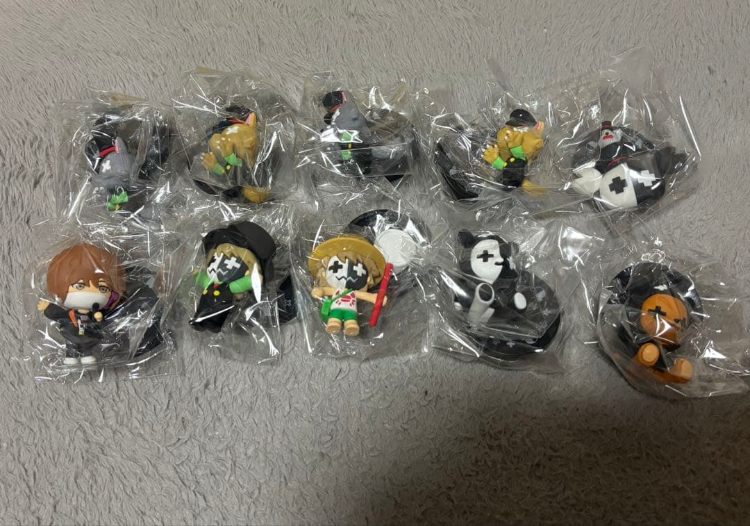 レトルト　ラバーマスコットコレクション10個セット
