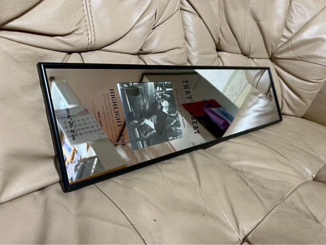 ビンテージ絶盤 ジグソーパズル 昭和レトロ　鏡