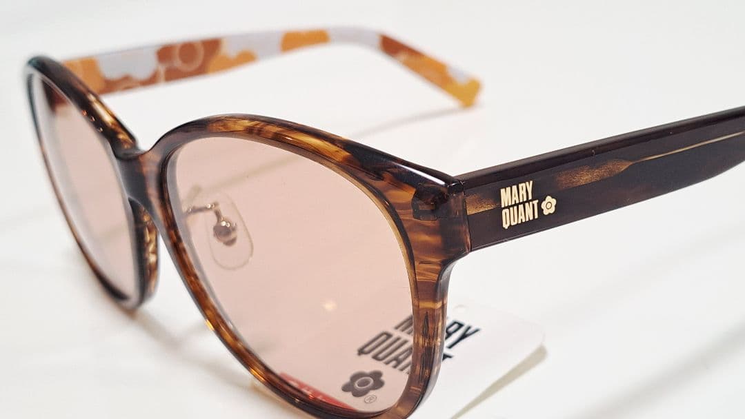 【新品】マリー・クワント サングラス ライトブラウン