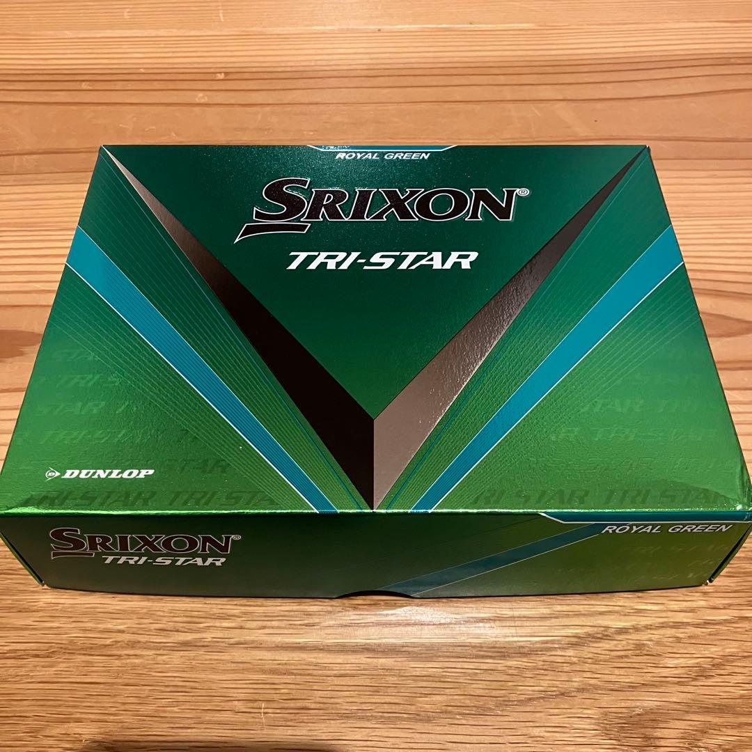 スリクソン　トライスター　ロイヤルグリーン　３ダース　ゴルフボール