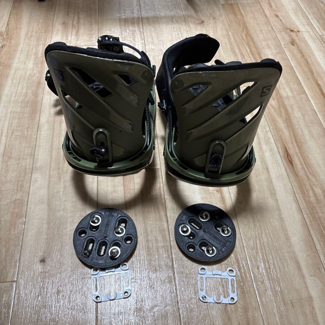 Salomon スノーボードビンディング オリーブグリーン