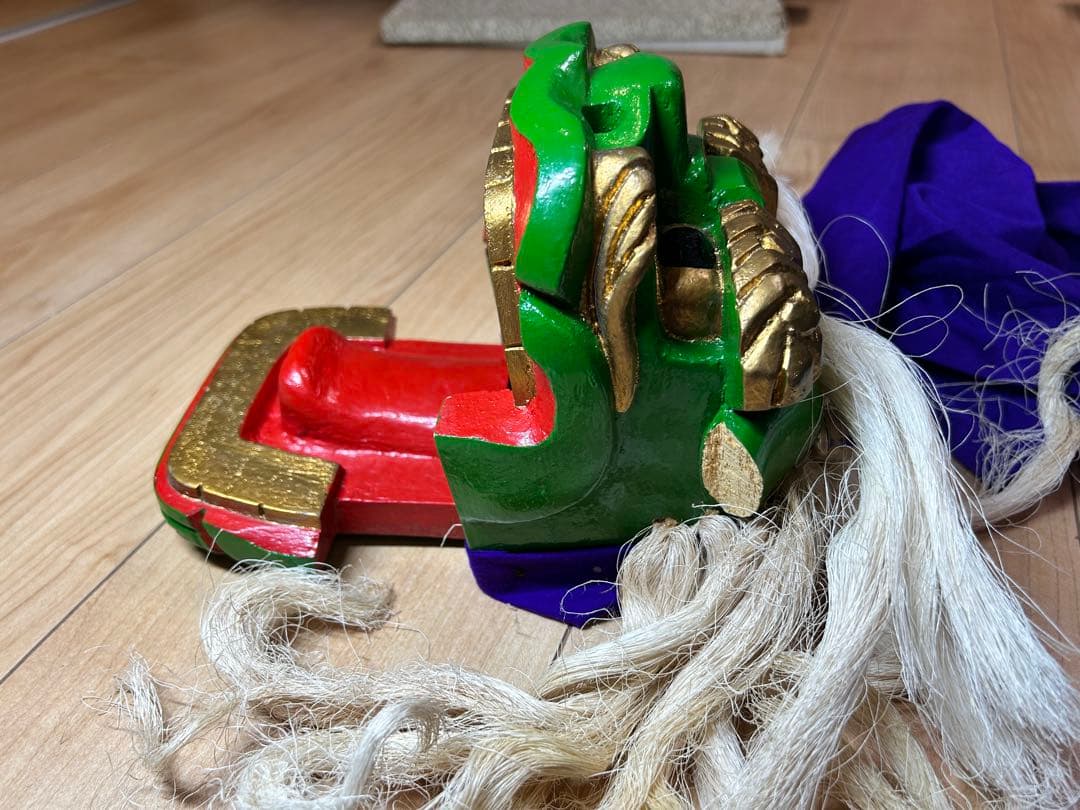 琉球舞踊　小道具　獅子頭(箱無し)