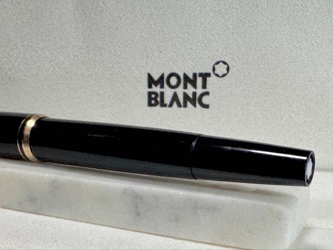 【極美品】モンブラン NO22万年筆 1960s ブラック F細字