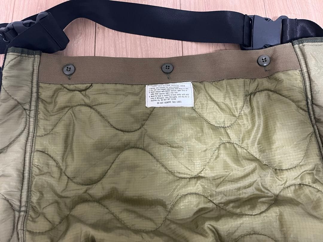 バッグ US Military M-65 Quilted Messenger Bag