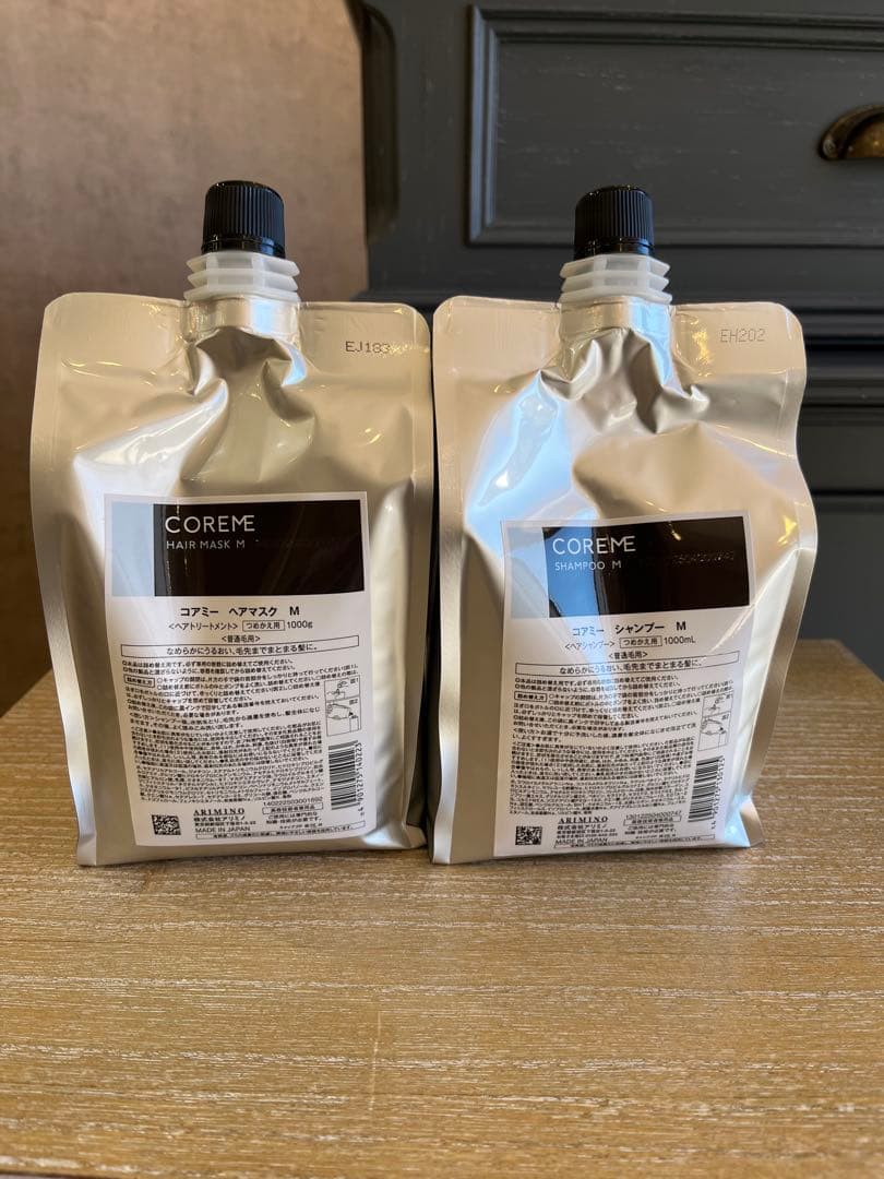アリミノ　コアミー　COREME シャンプー M ヘアマスクM