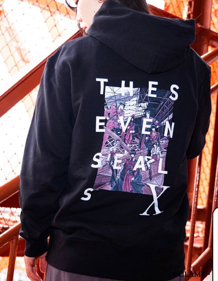 CLAMP X 天の龍 パーカー