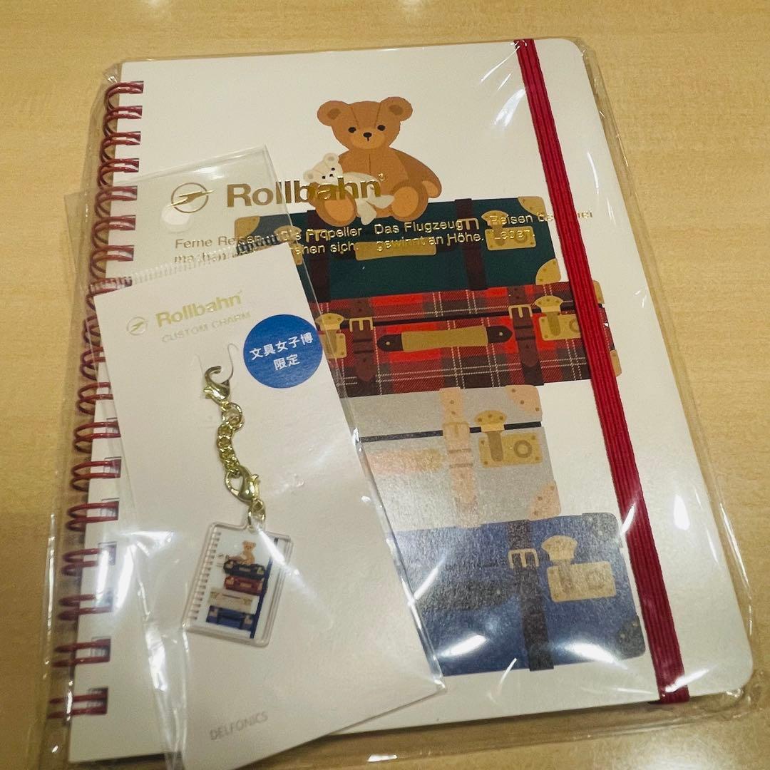 文具女子博カスタムロルバーン　ペリープル　キャリーケース　チャーム