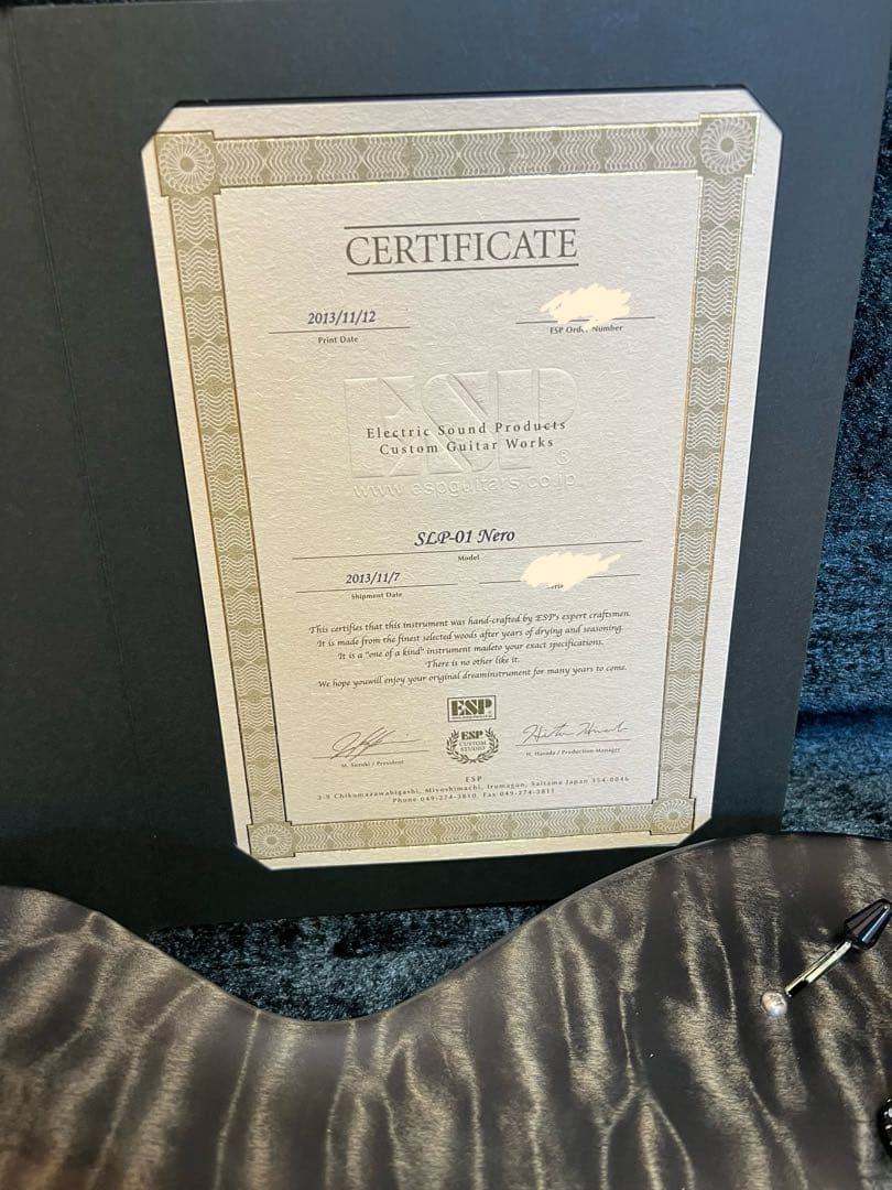 ESP SLP-01 Nero エレキギター
