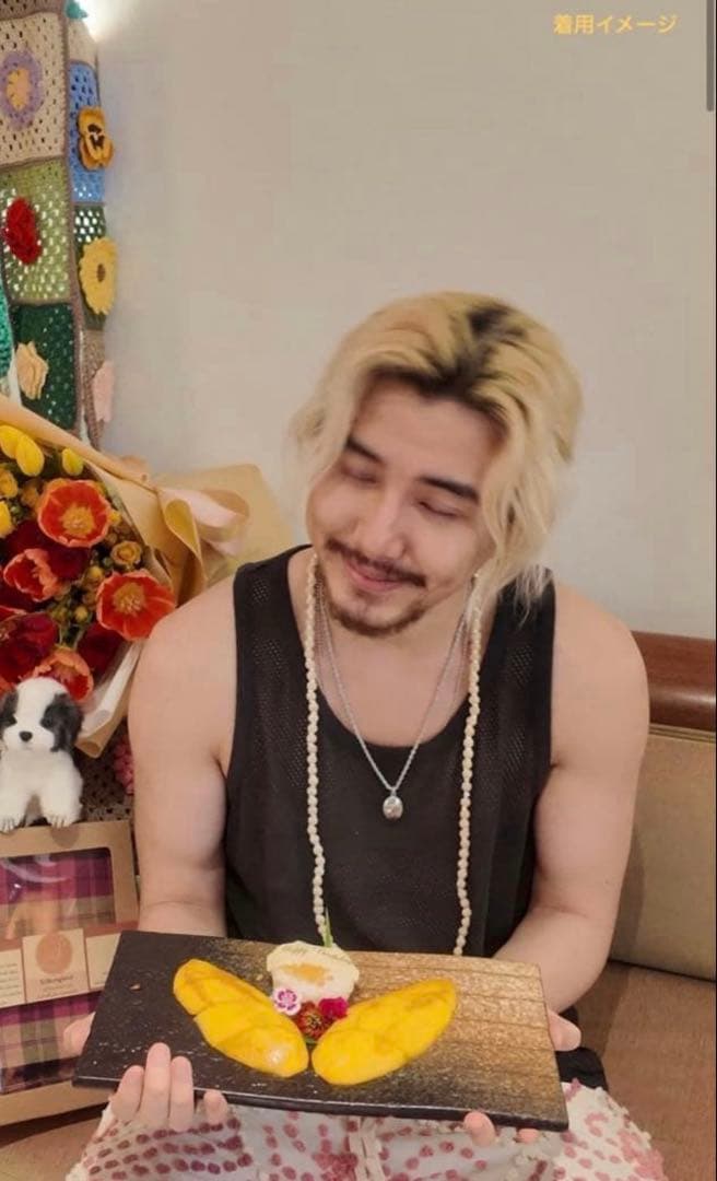 藤井風さん　クリシュナ〈イエロー〉オームペンダント⭐︎おまけつき