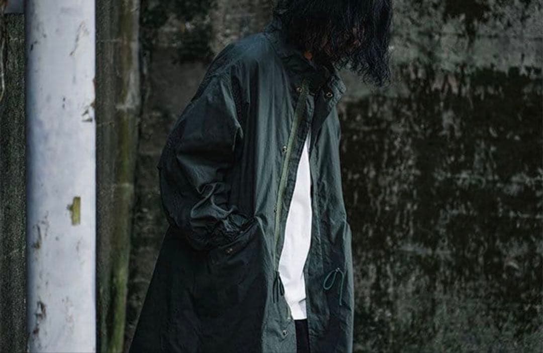 アプレッセ　a.presseモッズコート サイズ2 ダークグリーン　新品同様