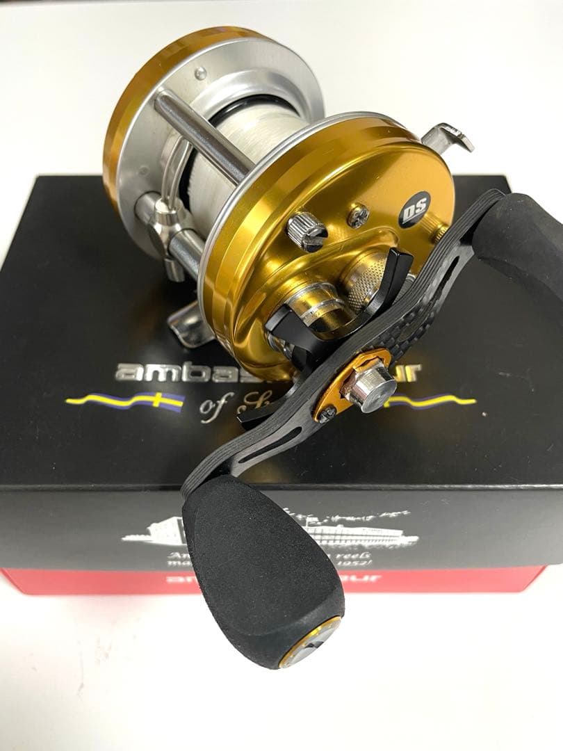 ABU×ディスプラウト×福田 アンバサダー5501CS ROCKET ゴールド