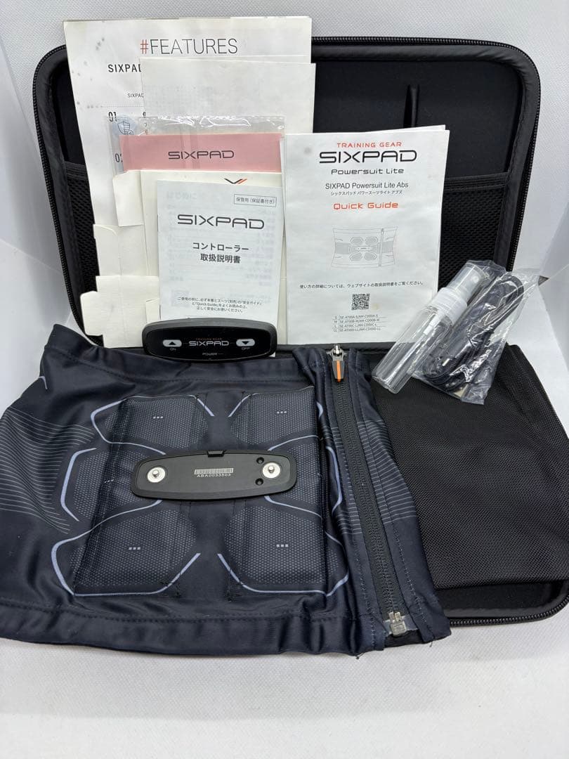【超美品】SIXPAD 充電式 Powersuit Abs