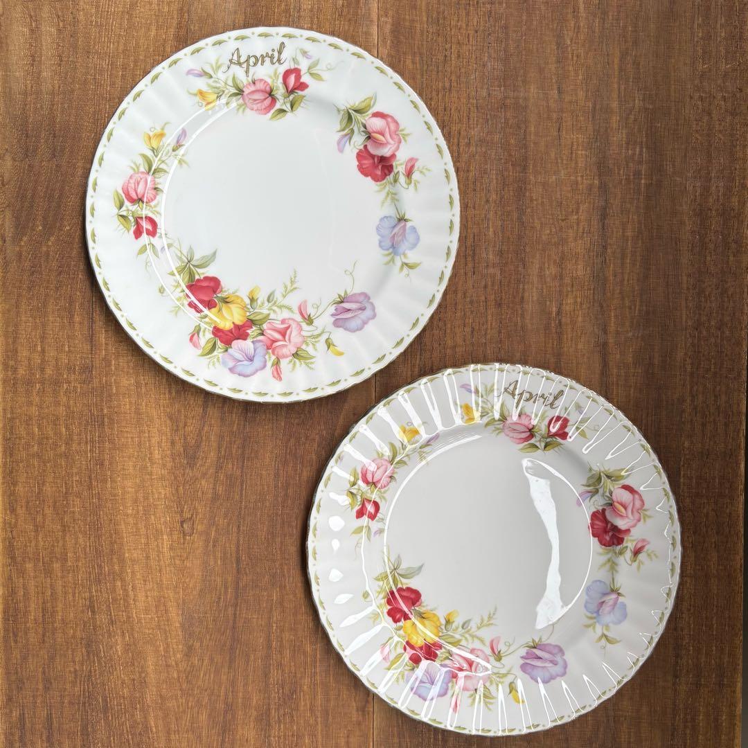 ロイヤルアルバート フラワー・オブ・ザ・マンス April プレート