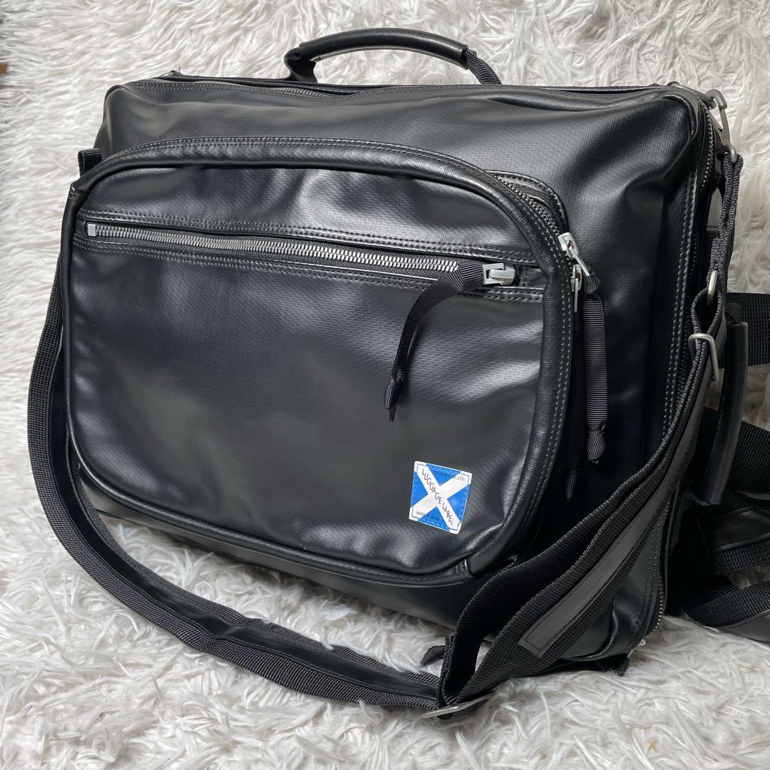 極美品　ラゲッジレーベル　ニューライナー　3way リュック　ショルダーブラック