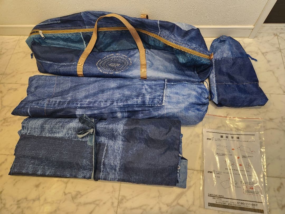 希少！ 美品 Coleman×モンロ　廃盤　インディゴレーベル