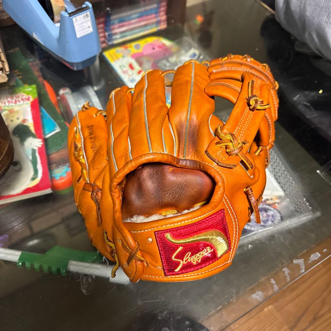 Slugger 軟式グローブ KSN-YH46 オレンジ