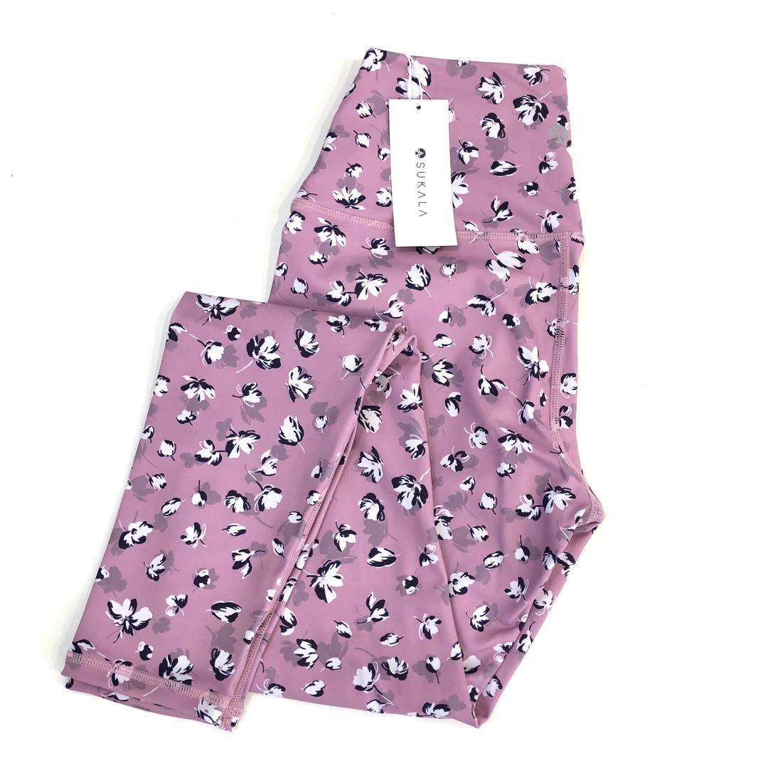 【新品】SUKALA フラワープリントレギンス